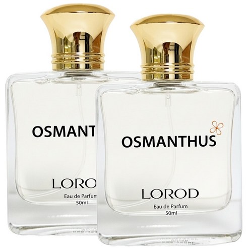 생화향 금목서향수 로로드 오스만투스 향수, 2개, 50ml